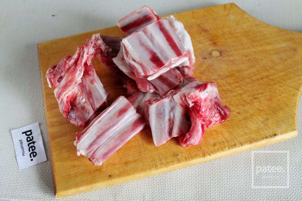 Суп с бараниной и красной чечевицей - Шаг 2