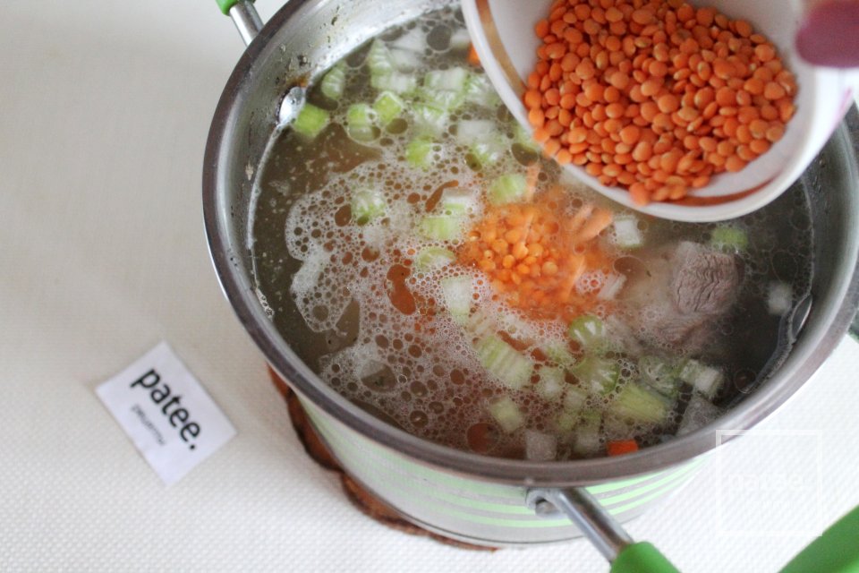 Суп с бараниной и красной чечевицей - Шаг 15