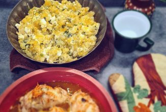 Запеченный картофель с фетой