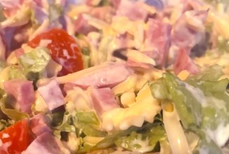 Быстрый и сытный салат