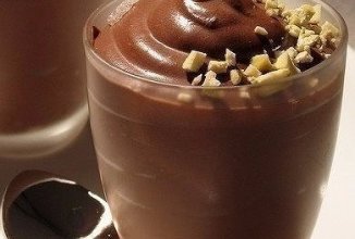 Шоколадный пудинг.