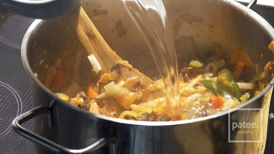 лагман с вытяжной лапшой - Шаг 10