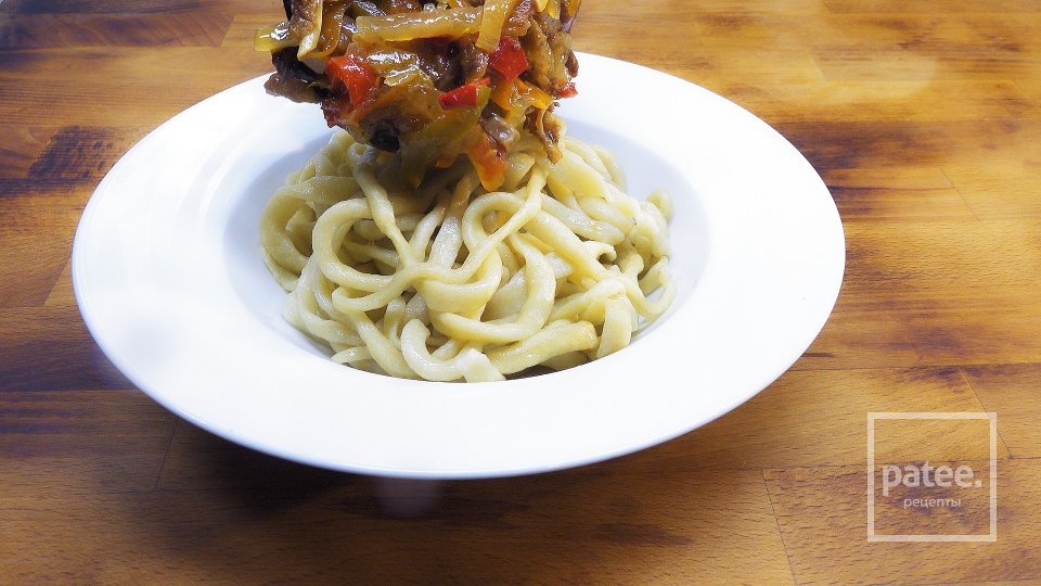 лагман с вытяжной лапшой - Шаг 11