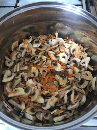 Грибной суп - Шаг 4