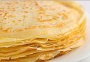 Тонкие блинчики