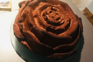 Шоколадно-банановый кекс