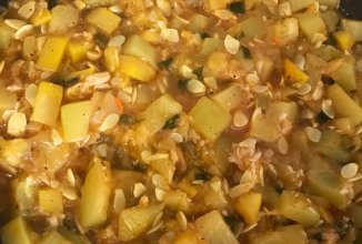 Тушенный кабачок