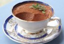 Творожно-шоколадный мусс, очень вкусный десерт для тех, кто на диете!