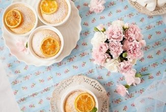 Лимонный пудинг.