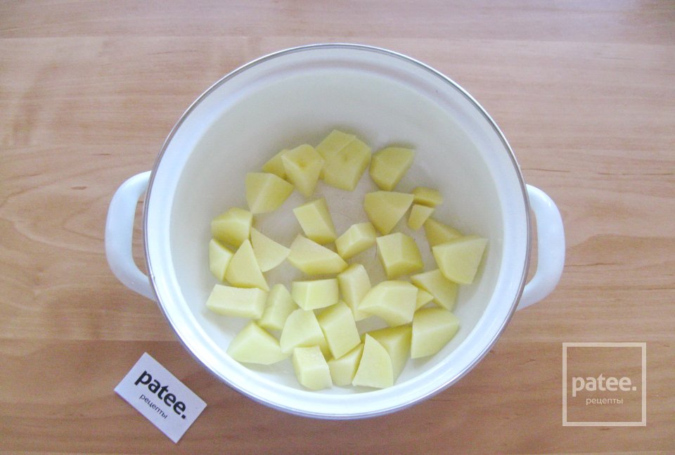 Суп с желтой чечевицей и грибами - Шаг 2