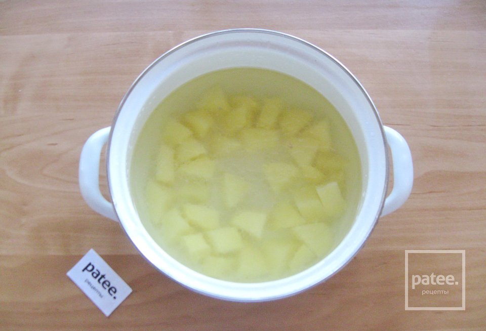 Суп с желтой чечевицей и грибами - Шаг 3