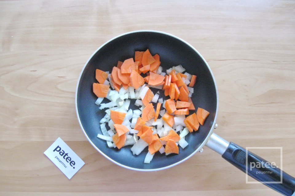 Суп с желтой чечевицей и грибами - Шаг 4