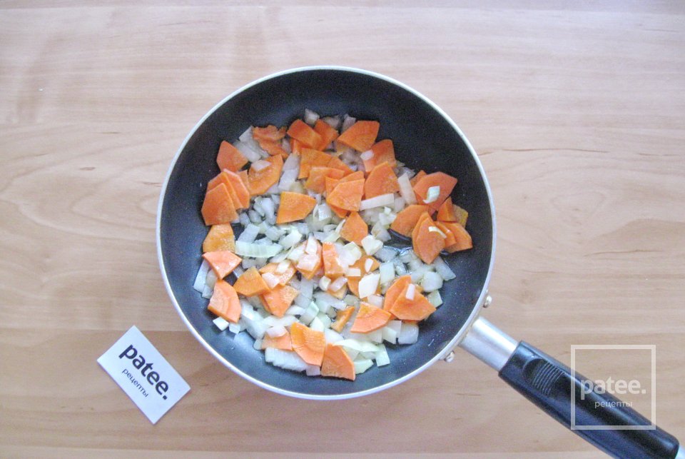 Суп с желтой чечевицей и грибами - Шаг 5