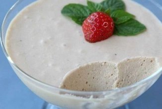 Творожно-банановый мусс, банановый рай!