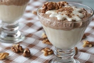 Творожно-банановый мусс.