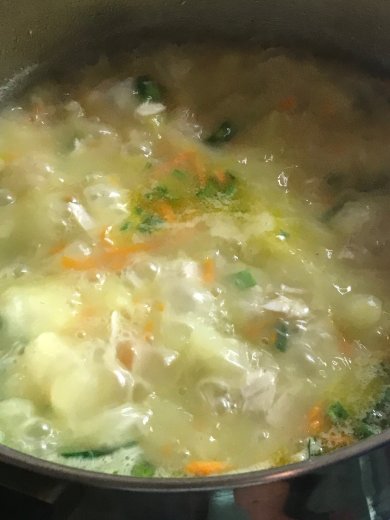 Куриный суп с сыром - Шаг 5