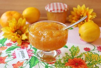 Джем из лимонов и мандаринов