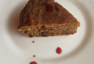 Бананово-финиковый кекс/хлеб на кукурузной муке (пп)