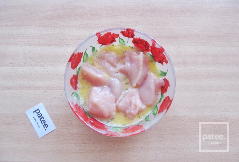 Куриные наггетсы в соусе - Шаг 6