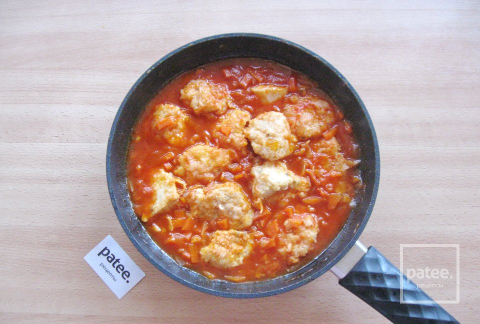 Куриные наггетсы в соусе - Шаг 15