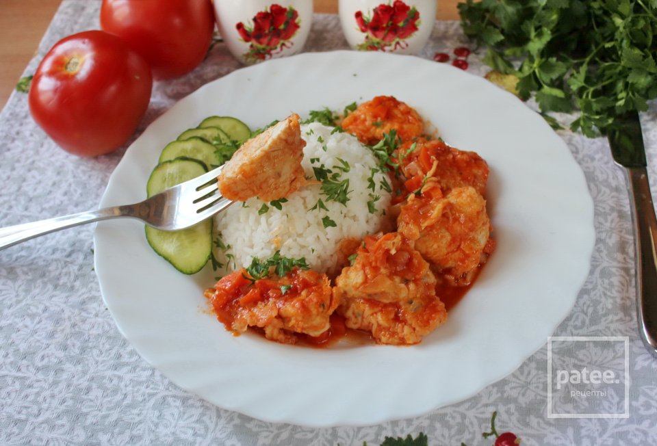 Куриные наггетсы в соусе - Шаг 17