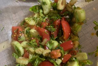 Салат овощной