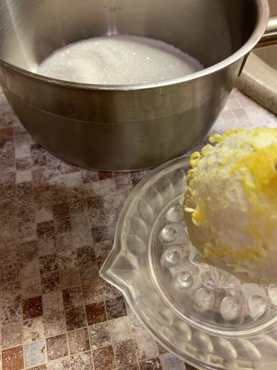 Тыквенно-творожный лимонный манник - Шаг 3