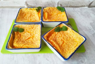 Суфле из тыквы. Нежное и полезное лакомство!