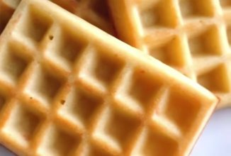 Мягкие вафли без вафельницы