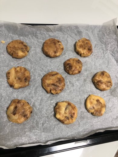 печенье с шоколадом - Шаг 3