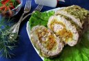 Рулет из куриного фарша