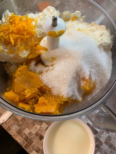 Тыквенной-апельсиновый чизкейк - Шаг 2