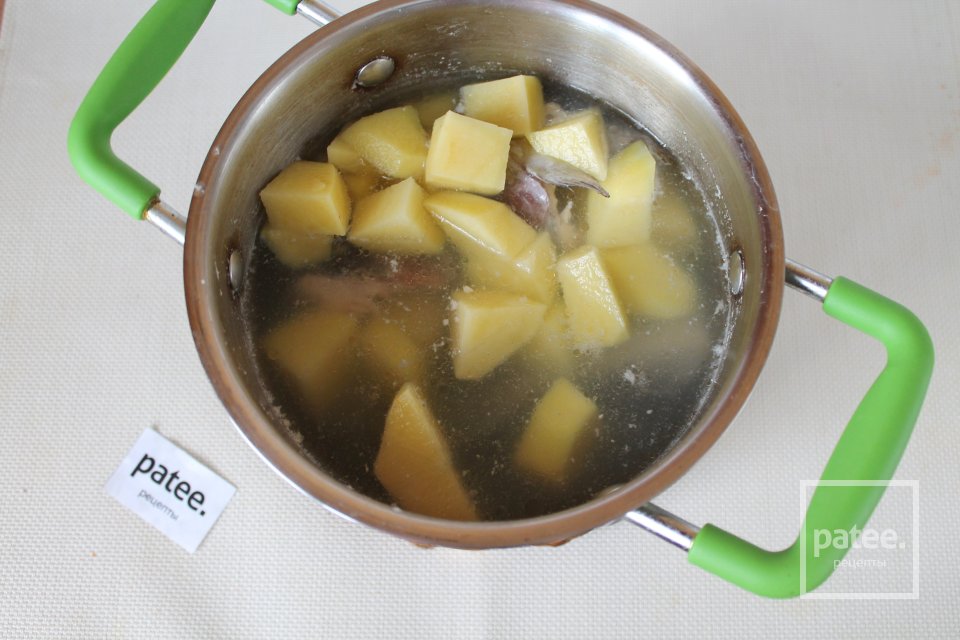 Рисовый суп со свежей форелью - Шаг 6