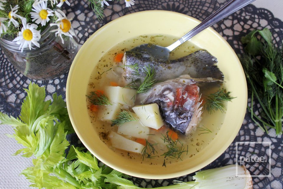 Рисовый суп со свежей форелью - Шаг 11