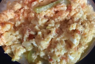 Омлет с овощами