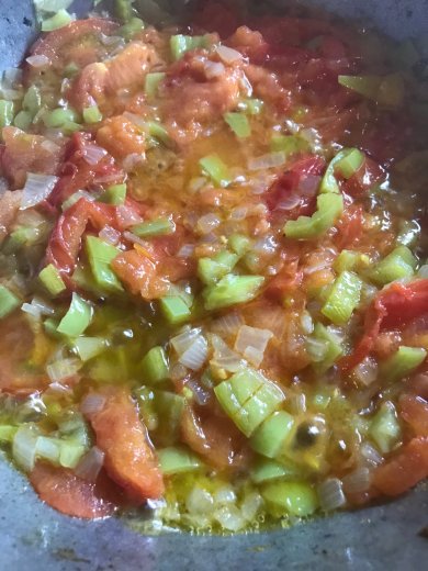 Омлет с овощами - Шаг 1