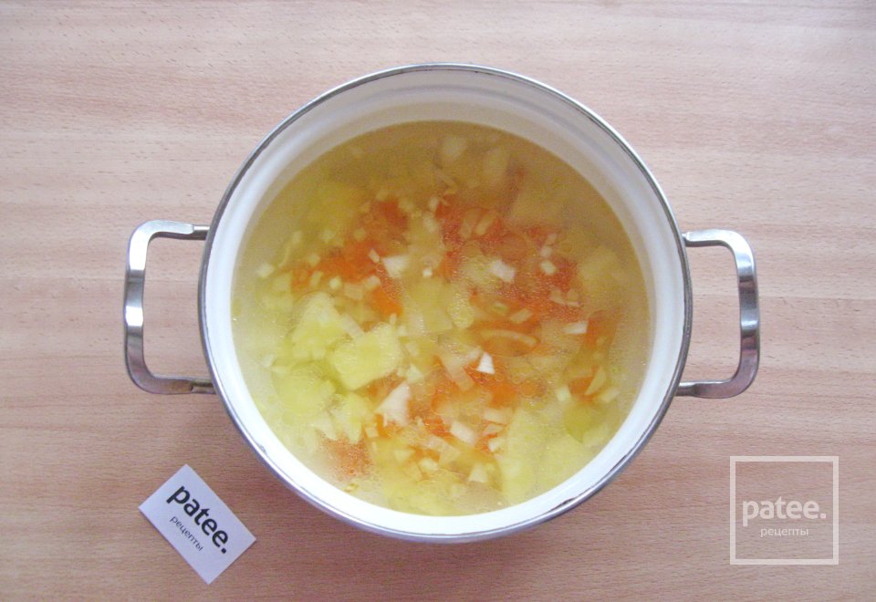 Овощной суп с цветной капустой и лапшой - Шаг 5