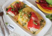 Болгарский перец фаршированный мясом и рисом