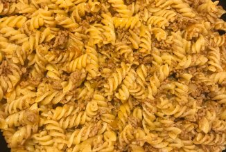 Макароны по-флотски.