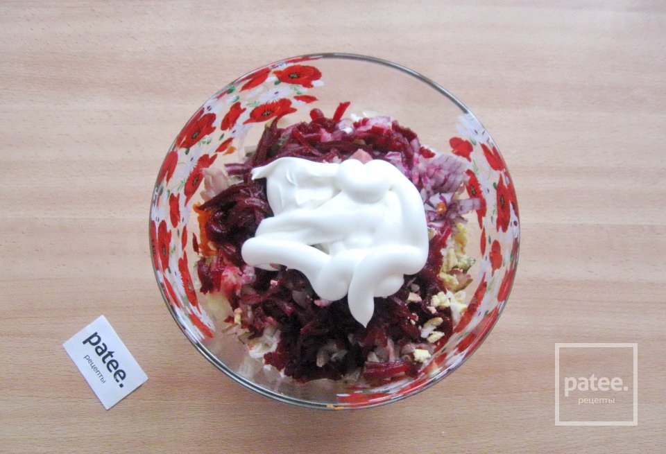 Ленивая "Сельдь под шубой" - Шаг 8