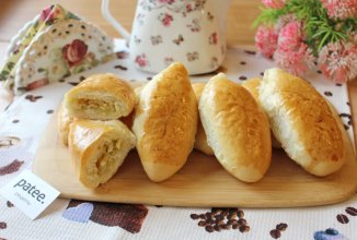 Пирожки с капустой и яйцом в духовке