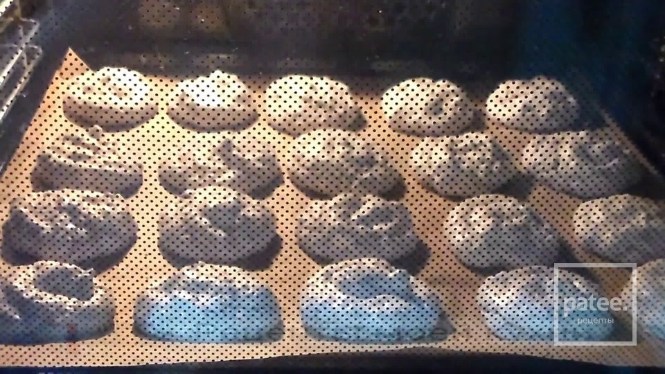 ШОКОЛАДНОЕ БЕЗЕ с КОКОСОВОЙ СТРУЖКОЙ - Шаг 6