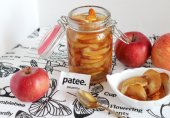 Яблочное варенье с лимоном и абрикосовым ядром