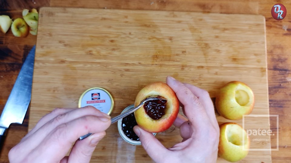 Утка с полынью, яблоки с брусникой - Шаг 6