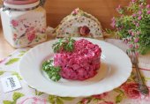 Финский салат "Росоли" с сельдью