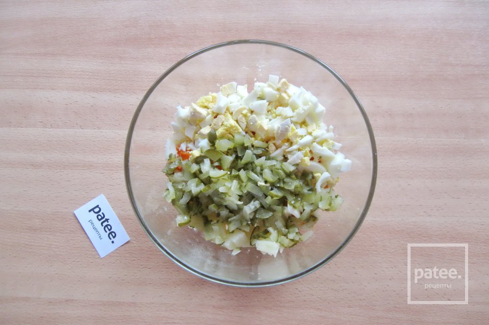 Финский салат "Росоли" с сельдью - Шаг 5