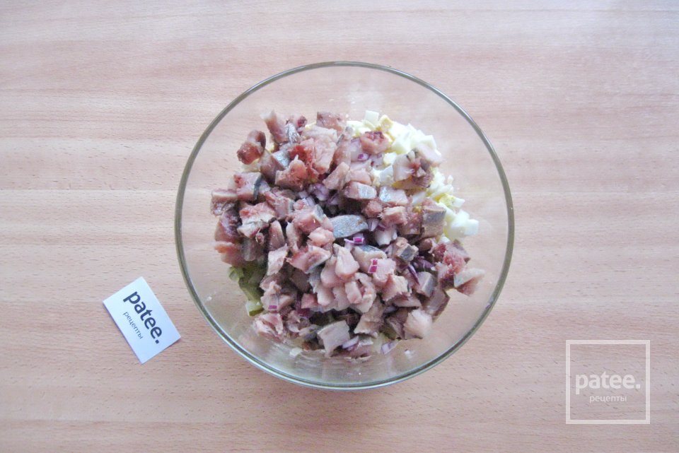 Финский салат "Росоли" с сельдью - Шаг 7