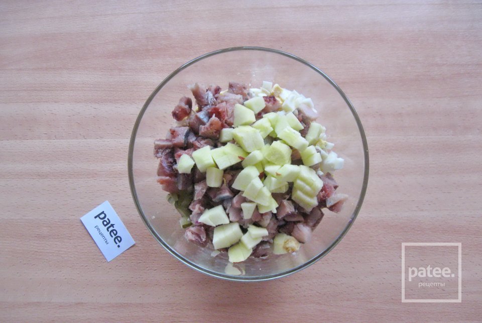 Финский салат "Росоли" с сельдью - Шаг 8