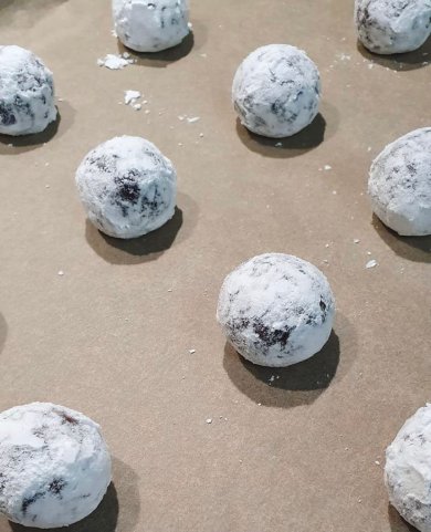 Треснувшее/треснутое или мраморное печенье - Шаг 2