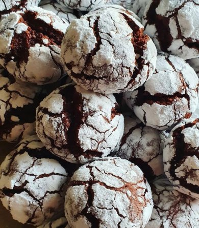 Треснувшее/треснутое или мраморное печенье - Шаг 3